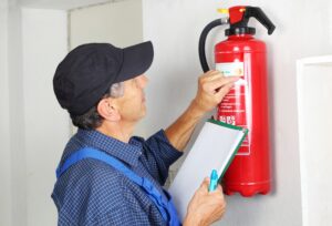 Brandschutz Prüfung Feuerlöscher
